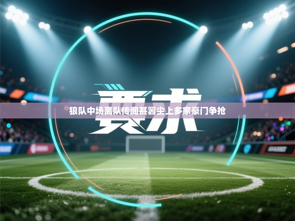 狼队中场离队传闻甚嚣尘上多家豪门争抢  第1张